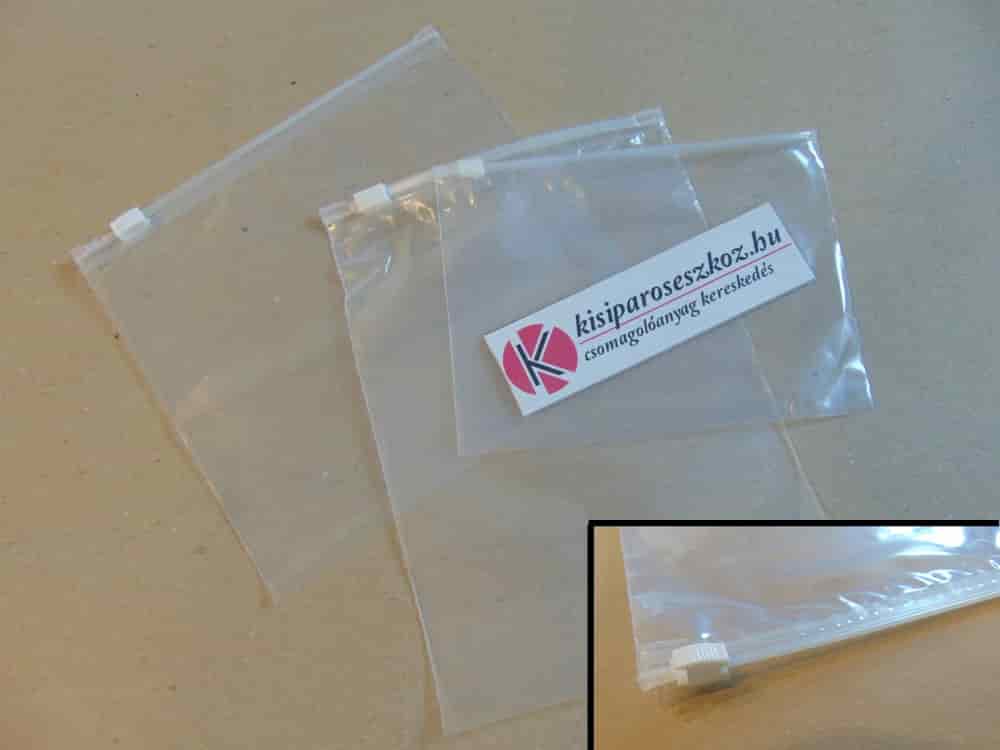 simítózáras tasak