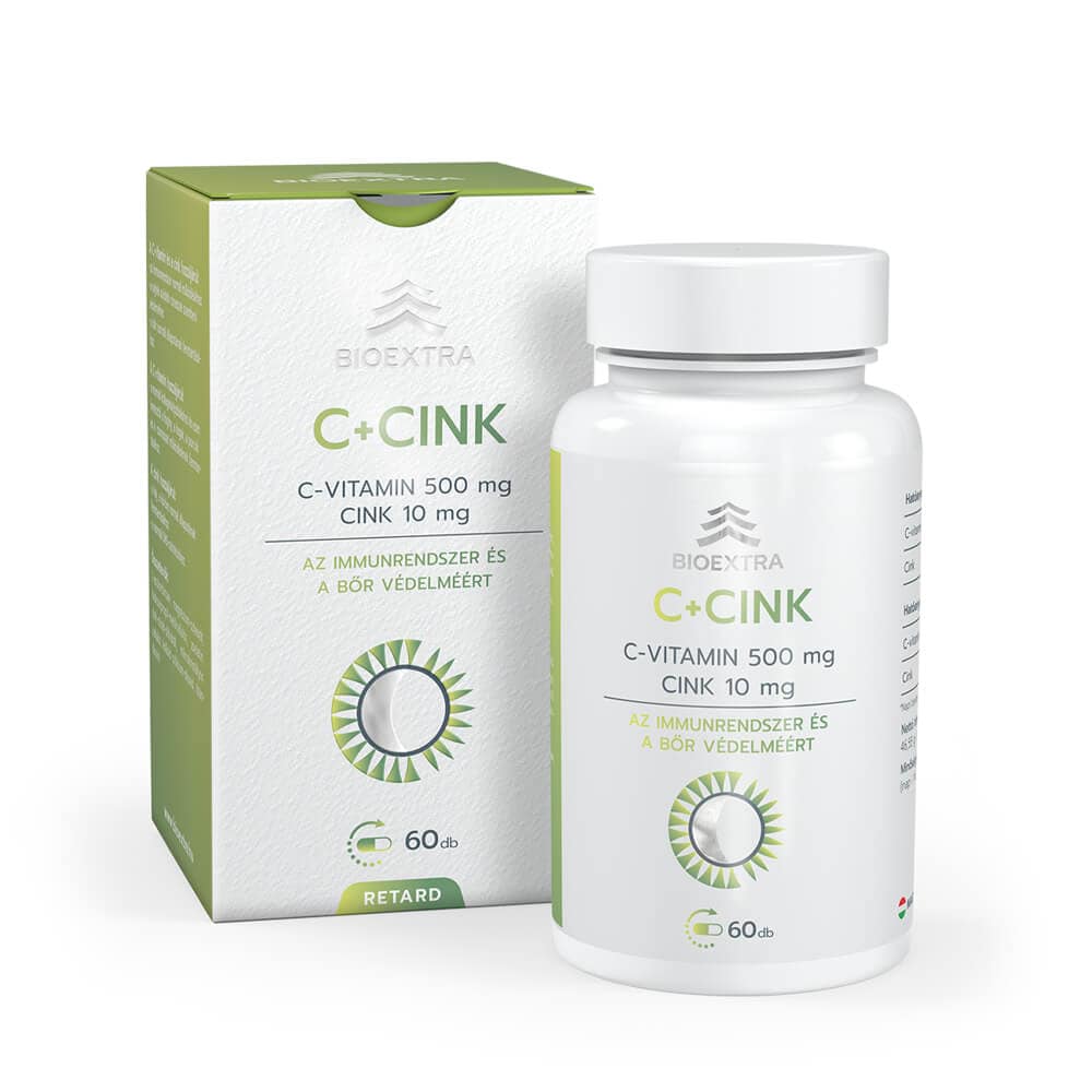 immunerősítés a Bioextra C+Cink étrendkiegészítővel